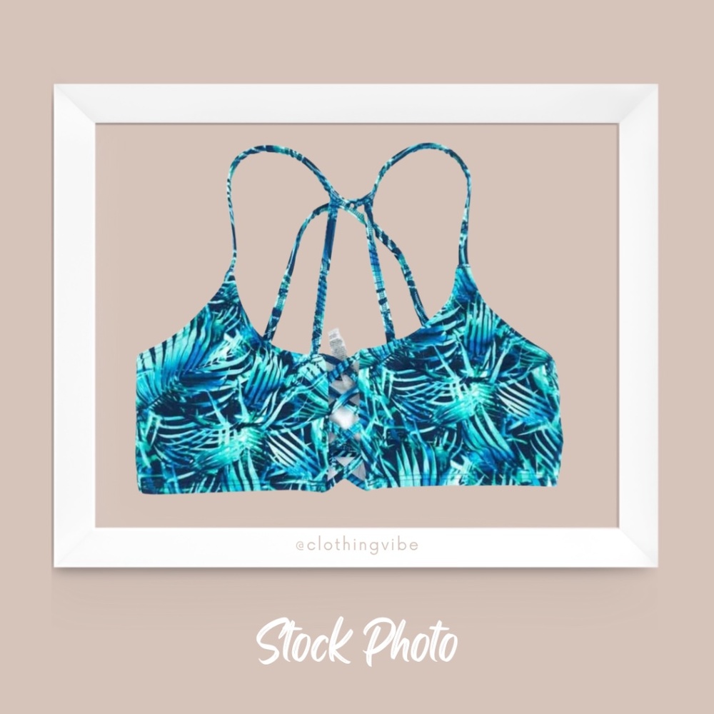 L | Palm Swim Top